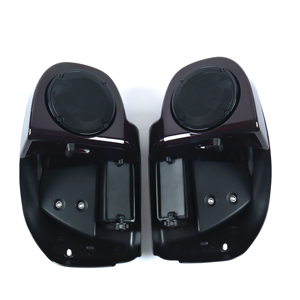 Cereza negra 2014 refrigerado por aire LVF con altavoz para Harley Touring menor <span class=keywords><strong>venter</strong></span> carenado - Product Image 1