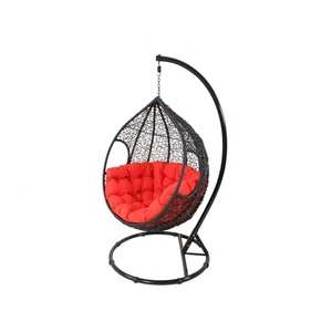 Hot Selling Rattan Garden Courtyard Outdoor Aluminum <b>Frame</b> <b>Swing</b> Chair Combination Furniture - Product Image 5