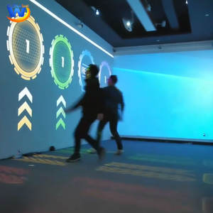 <span class=keywords><strong>AR</strong></span> Sport Projection interactive holographique en forme de L pour sol et mur Projection interactive intelligente pour les écoles Châteaux coquins - Product Image 6