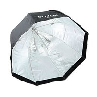 Parapluie octogonal Godox 95 cm pour flash de studio, avec sac de transport en nylon à montage rapide, pour la photographie de portrait et de produits