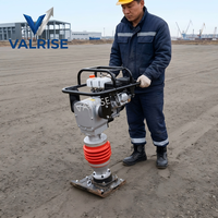 Compacteur vibrant industriel haute fréquence puissant pour fossés et espaces confinés, certifié CE/EPA