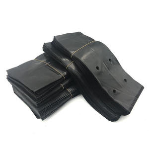 Sacs <span class=keywords><strong>de</strong></span> <span class=keywords><strong>culture</strong></span> thermoscellables <span class=keywords><strong>en</strong></span> PE avec soufflets latéraux et impression offset noire pour jardinage, pépinière, plantation, jetables - Product Image 3