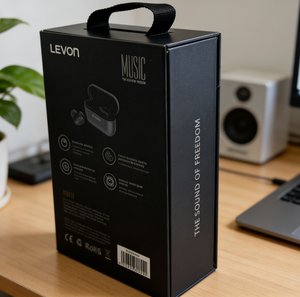 Auriculares de alta gama con diferentes diseños, empaques personalizados en cajas de cartón, cajas con logo impreso, auriculares inalámbricos - Product Image 4