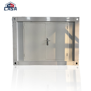 Maisons d'extérieur pour grands animaux de compagnie de taille moyenne pour chiens Conteneur plat pour maison pour animaux de compagnie Panneau sandwich en acier - Product Image 3