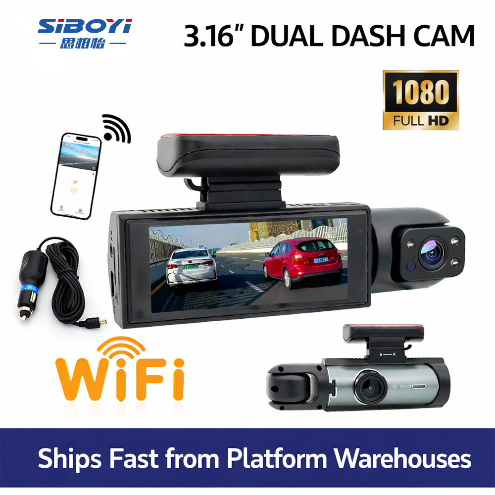 Parte anteriore dell'auto+interno dell'auto+WIFI