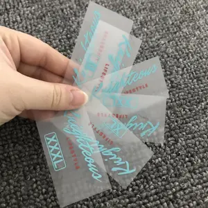 Manufacturers Processing Custom Clothing Hot Stamping Heat Transfer Wash Label Heat Transfer Clothes After The Label