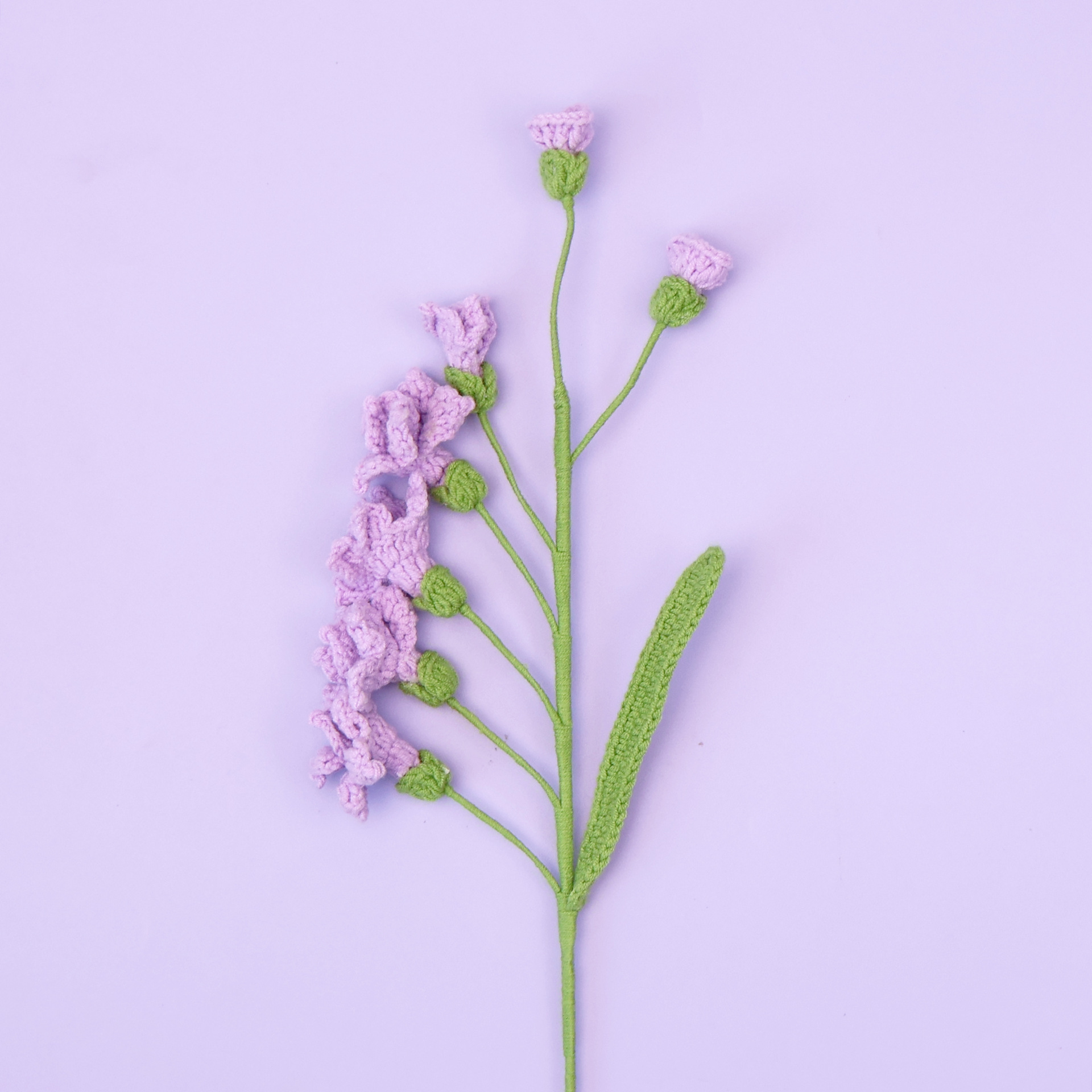 Moe four freesia-7 flowers-light purple