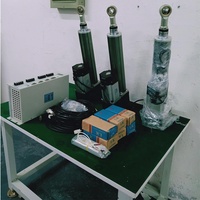 Kit de Actuador de Motor Servo AC de Aluminio 3DOF MDBOX+ (Sin Soporte de Plataforma Metálica) para Simuladores de Carreras y Vuelo VR TMPF1-3DOF