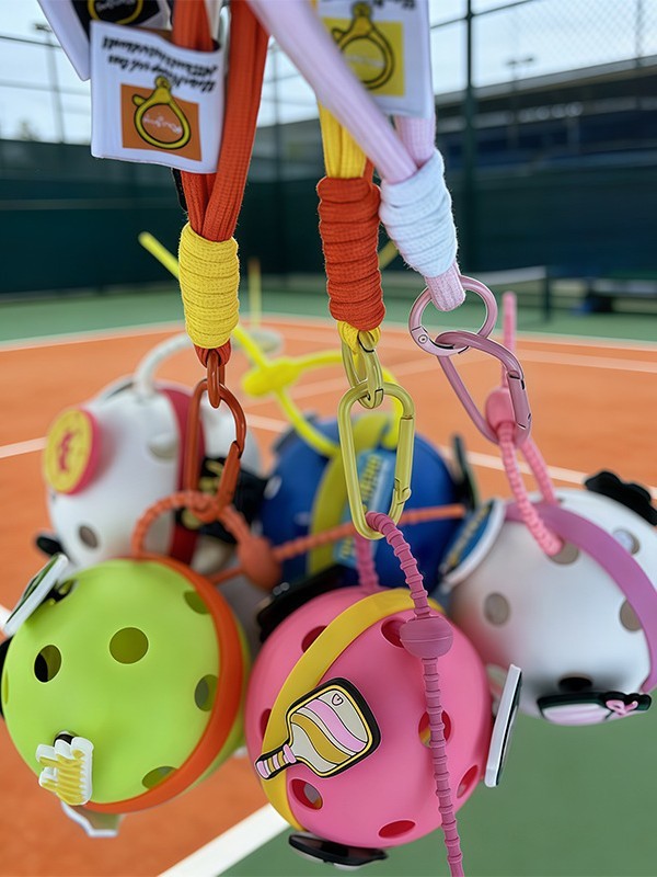 Trendy New Pickleball Ornaments & Peripherals, Bag Decorations, Pickleball Accessories and Charms