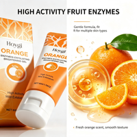 Natuurlijke Oranje Enzymen Gezichts Exfoliërende Gel Zachte Huidpolijstgel Verheldert de Huidtint Verwijdert Dode Huidcellen Groothandel