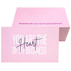 30 cartes de remerciement par paquet – Cartes en papier pour remercier votre commande – Idéal pour les petites entreprises - Product Image 3