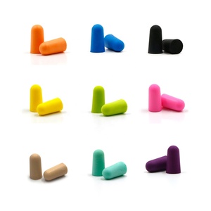 Tapones para los <span class=keywords><strong>O</strong></span>ídos de Espuma de Poliuretano, Insonorizantes, para Dormir, Cancelación de Ruido 38dB, Certificación CE - Product Image 3