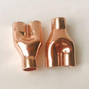 Bán Buôn Bán Lẻ Đồng Phù Hợp Side Outlet Tee Đồng Y Phụ Kiện Y Tee Ba Lỗ Ống Đồng Khớp - Product Image 3