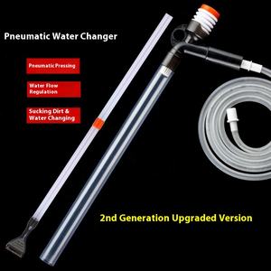 Milieuvriendelijke Plastic <span class=keywords><strong>Aquarium</strong></span> Vacuüm Sifonpomp Pneumatische <span class=keywords><strong>Aquarium</strong></span> Waterwisselaar Grind Aquaria Accessoires - Product Image 2