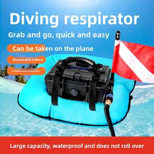 Respirateur <span class=keywords><strong>de</strong></span> plongée électrique HY Sports - Modèle SDIVEOXY 0012, plastique écologique, confortable, équipement <span class=keywords><strong>de</strong></span> plongée et <span class=keywords><strong>de</strong></span> pêche <span class=keywords><strong>sous</strong></span>-<span class=keywords><strong>marine</strong></span> - Product Image 3