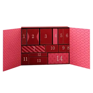 Calendrier de l'avent pour la saint-Valentin, coffret cadeau personnalisé de 14 jours pour la saint-Valentin 2023