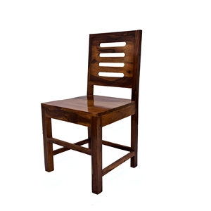 Chaise de salle à manger en bois massif, confortable, pour la maison, la cuisine, le restaurant, le café, le bureau - Product Image 1