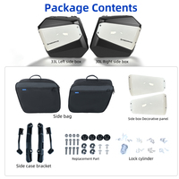 Sacoche latérale moto NT1100, ensemble de coffres arrière, rangement de haute qualité pour Honda NT1100, solution de bagage arrière durable, adaptable/améliorable