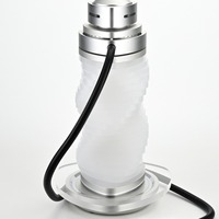 Chicha portable mini LED colorée pivotante à tube unique jetable, modèle Cross Border Bar KTV Dubai, avec boîte cadeau, pour le voyage