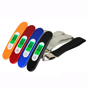 เครื่องชั่งน้ำหนักกระเป๋าเดินทางระบบดิจิทัลแบบพกพาน้ำหนัก50กก./<span class=keywords><strong>110</strong></span>ปอนด์ - Product Image 1