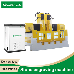 Heavy-duty multi-heads Stone Carving Machine CNC <b>Marble</b> Granite Tombstone engraving Tombstone Machine - Product Image 2