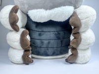 Personnalisé 51cm Avatar Dernier Maître de l'Air Volant Taureau Sauvage Dieu Taureau En Peluche Animal Poupée Super Doux Fort Abs Appa Buffalo Anniversaire