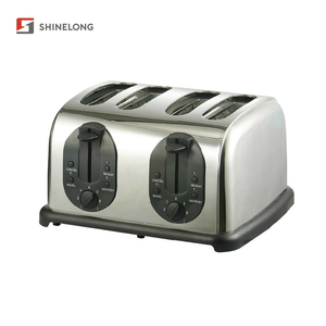4 Slice Bread <strong>Toaster</strong> Stainless Steel Electric Automatic Matic Pop-Up Breakfast Sandwich <strong>Toaster</strong> - Product Image 1