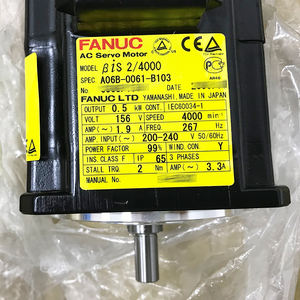 100% Tested Fanuc A06B-0061-B103 AC Servo Motor for PLC Programming and <b>Industrial</b> Control - Product Image 2