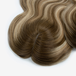 Topper Judío de Cabello Humano 7x7 con Base de Seda y Trama Completa para Mujer, Cabello Virgen Europeo 12A - Product Image 2