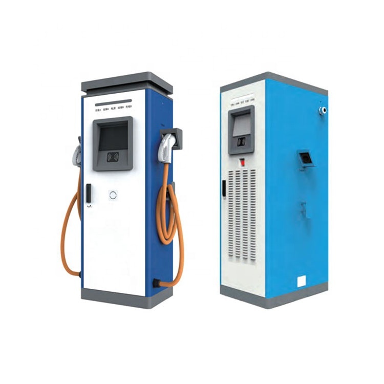 90KW 120KW Double Gun Floor-mounted Electric Car Charging Stations