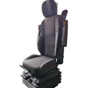 luxury mechanical suspended driver seat recining 180 degree construction driver seat with tilt adjustment mechanical suspension