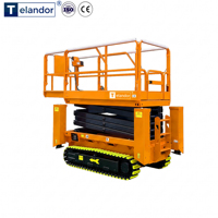Échafaudage Électrique Auto-Nivelant 12m 320kg pour Environnements Extérieurs Difficiles – Vente Chaude – Fourniture B2B