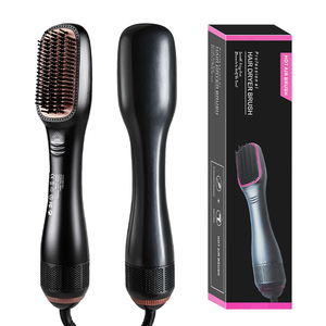 Hot Item 360° Rotating Portable Latest Hair Dryer Multi Styler Wet and Dry Use Straightener Brush 1200W High Power Hot Comb