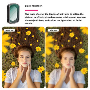 Liga de alumínio leve ZOMEI e vidro temperado Lente magnética Filtros Soft Streak Soft Black para OSMO POCKET 3 - Product Image 6