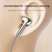 Nouveauté : Écouteurs filaires Type-C 3,5 mm – Confortables, économiques, mains libres, Plug and Play