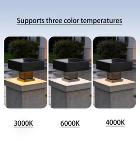 Modern Minimalist Stylish Landscape Garden Pillar Lights IP65 Waterproof LED with Gate Light 5-Year Warranty CRI 90 Outdoor - Product Image 4