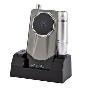 Kit de máquina de taladro de <span class=keywords><strong>uñas</strong></span> profesional de 45000RPM, <span class=keywords><strong>lima</strong></span> de <span class=keywords><strong>uñas</strong></span> eléctrica portátil recargable <span class=keywords><strong>para</strong></span> manicura, <span class=keywords><strong>uñas</strong></span> acrílicas con soporte - Product Image 1