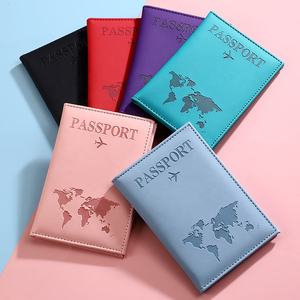 Porta Pasaportes de Cuero PU de Color Sólido a Precio de Fábrica para Viajes, con Logotipo Personalizado, Nuevo Estilo, Delgado y Portátil - Product Image 6
