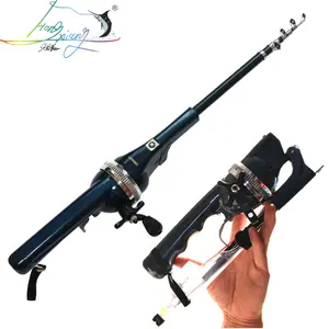 Telescopica Mini Canna Da Pesca In Fibra di vetro Pieghevole Canna Da Pesca Canna Da Spinning