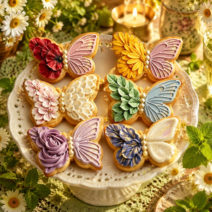 Ensemble de découpoirs à biscuits 3D en forme de papillon et de fleur, moules à biscuits avec motifs floraux pour le printemps et l'été - Product Image 5
