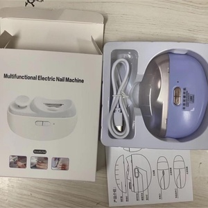 Safety Trimmer <b>File</b> Cutter Baby Automatic Polishing Scissors Electric 2-In-1 Nail Clipper Clippers Baby Safety Nail Clippers - Product Image 6