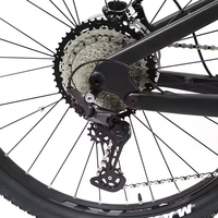 Bafang M560 500W Mid Drive Ebike Marco de fibra de carbono eMTB eléctrico 48V 15AH 29ER Bicicleta de montaña con suspensión completa a la venta