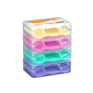 Fil dentaire aromatisé aux fruits, ultra fin, saveur menthe, 30-50 pièces par paquet, manche en plastique avec crochet pour le nettoyage des dents - Product Image 2