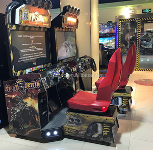 Increíble Pantalla de 42 pulgadas Simulador que funciona con monedas Máquina de juego de arcade de carreras Conducción sucia Juegos de conducción de automóviles - Product Image 3