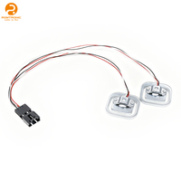 Arnés de cableado OEM 1 a 2 para sensor de celda de carga, con núcleo de cobre, adaptador para sensores de carga de metal dual, conector de terminal de plástico PVC para pesaje