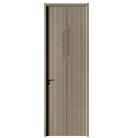 VENTE FLASH Usine de personnalisation Porte intérieure à 2 panneaux pour maisons Couleur blanche Intérieur de bureau Porte moderne en bois massif pour la maison