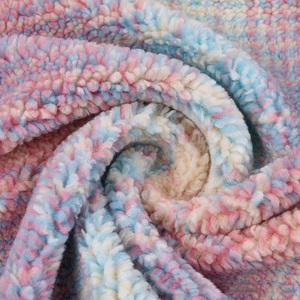 Vải Nhung Lông <span class=keywords><strong>Sherpa</strong></span> Thiết Kế In Họa Tiết Jacquard Kẻ Ca Rô <span class=keywords><strong>100</strong></span>% Sợi Nhân Tạo Cho Hàng May Mặc - Product Image 4