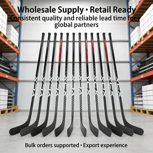 प्रो खिलाड़ियों के लिए 100% कार्बन आइस हॉकी स्टिक फ्लेक्स वक्र लोगो प्रतियोगिता और क्लब के लिए हल्के उच्च शक्ति स्टिक - Product Image 6