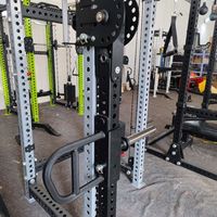 Accessoires de rack de musculation multifonctionnels pour équipement de fitness : bras de levier multidirectionnels et attaches de bras de levier