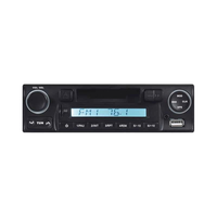 Lecteur MP3 de voiture Radio SD USB rétro portable avec fonction stéréo et capacité de cassette